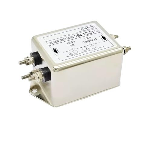Filtro de alimentación de CC de doble sección YB410D-1A de 12V y 24V 2