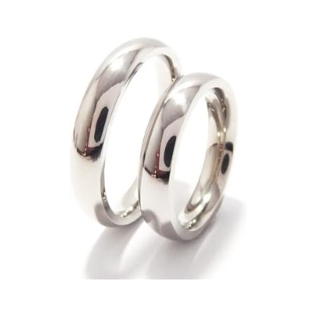 Amazon 日付名前 刻印可能 5mm 平甲丸リング Stainless Steel １９号 １個の価格 リング 通販