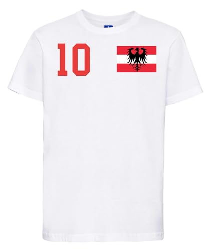 Österreich Kinder T-Shirt Trikot Personalisiert mit Wunschname +...