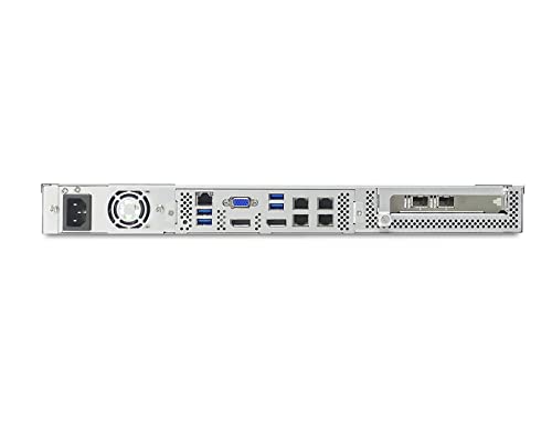 Image of AIC XE1-1E001-04 is an Entry-Level 1U Appliance Chassis with 15 inch Depth, up to ATX, Internal: 2X 3.5 + 2X 2.5 7mm, Front: 2X USB 3.0, 3X 4028mm Fan, 1x FH add-on Slot, w /o PSU
