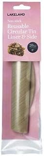 Reusable Non-Stick 20cm (8") Cake Tin Liners  Base and Side Walls