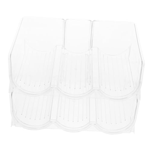 CONGARTENO Soporte para Botellas Estante para Vasos De Mesa Organizador Moderno y Elegante