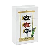 タバコケース 鯉のぼり 竹柄 水彩イラスト 和風 シガレットケース タバコカバー 保護カバー 煙草ケース メンズ レディース タバコ箱 喫煙具 たばこケース 耐湿防圧 携帯に便利 破損防止 軽量 耐衝撃 頑丈 防水 男女兼用