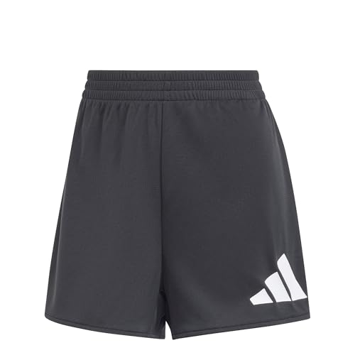 adidas Women's Workout Essentials Big Performance Logo Training Shorts, Black, M