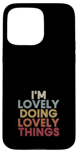 Lovely Name Lovely Personalized Name First Given �X�}�z�P�[�X iPhone 15 Pro Max �p