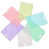 TOKIDNY 300 Pièces Un Sachet hermétique polochon scellant de Voyage Fermetures éclair Mini Sacs de Voyage Sacs de Bijoux Petits Sacs pour Bijoux Sacs refermables pour Bijoux APET-CPP