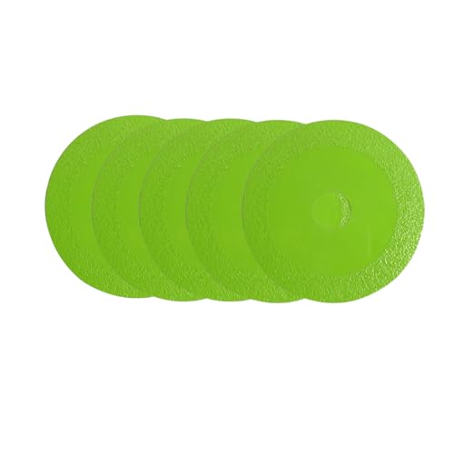 5 Discos de Diamante para Corte e Polimento de Vidro, Verde