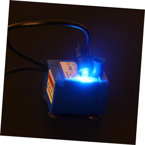 Uonlytech 2pcs Intelligent Electric Pet Water Dispenser Led Light Automatic Water Feeding Tool for Cats and Kittens High-Density Safe Engineering Convenient Shop Use - Thumbnail 2