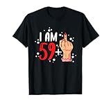 I am 59 plus 1 middle finger 60th Birthday