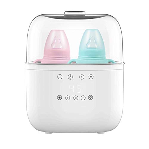 MRWJ Chauffe-biberon, Stérilisateur à Vapeur pour biberon Stérilisateur électrique pour bébé pour Divers biberons, Plus Proche de la Nature, Nourriture pour bébé, sans BPA