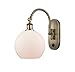 Innovations 518-1W-AB-G121-8 1-Light Sconce Antique Brass