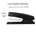 Deli Stapler, Desktop Staplers with 640 Staples, Office Stapler, 25 Sheet Capacity, Black