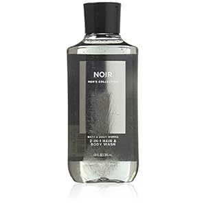 Bath Body Works Noir for Men 10.0 oz 2 in 1 Hair Body Wash by Bath & Body Works