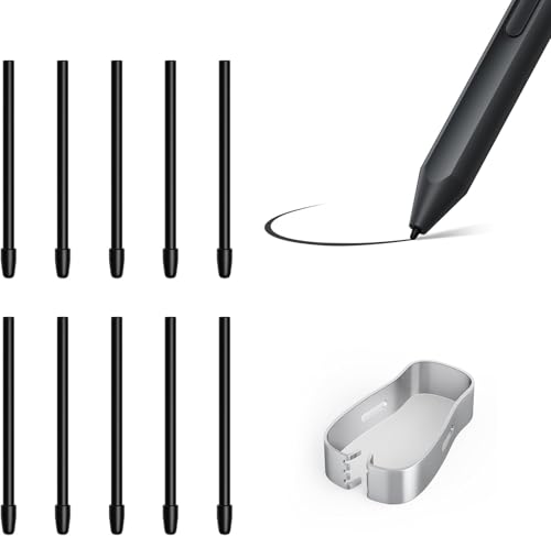 Pointes de rechange pour Kindle Scribe et Remarkable avec outil lot de 10 recharges pour stylet