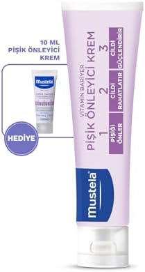 Mustela Bebek Pişik Önleyici Koruyucu Doğal Kökenli Bakım Kremi 50Ml Seyahat Boy 10Ml Hediyeli - Görsel 1