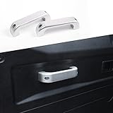 Aluminum alloy Car Interior Door Grab Handle Frame Trim For Land Rover Defender 110 90