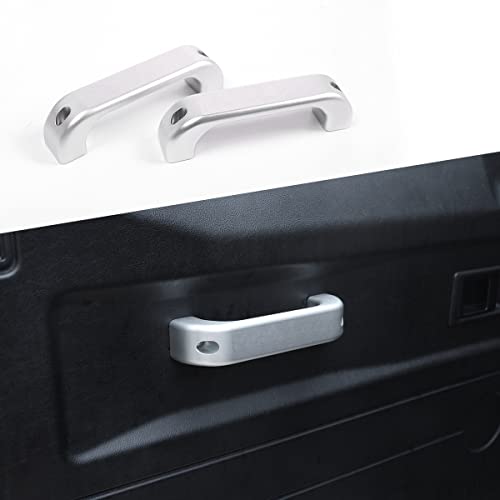 Aluminum alloy Car Interior Door Grab Handle Frame Trim For Land Rover Defender 110 90