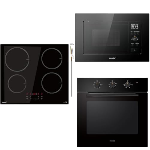 COMFEE' Induction Hob Microwave & Electric Oven Set