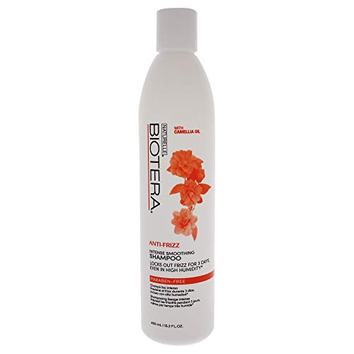 Biotera Anti-Frizz Intense Smoothing Shampoo, 15.2 Fl Oz