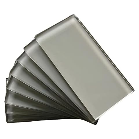 Squarefeet Depot Cool Gray Glass Tile Cover