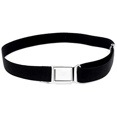 Nv Wang Elastic Stretch Belt, Canvas Belt, Belt for Boys and Girls, Adjustable, Large Elastic Stretch Belt with Simple Magnetic Buckle for 2-15 Years Old Boys and Girls Cover