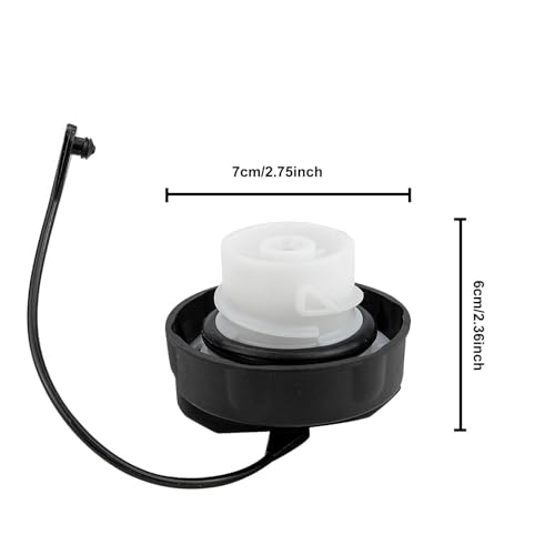 Bouchon de réservoir d'essence durable pour Chrysler 300 et Cirrus