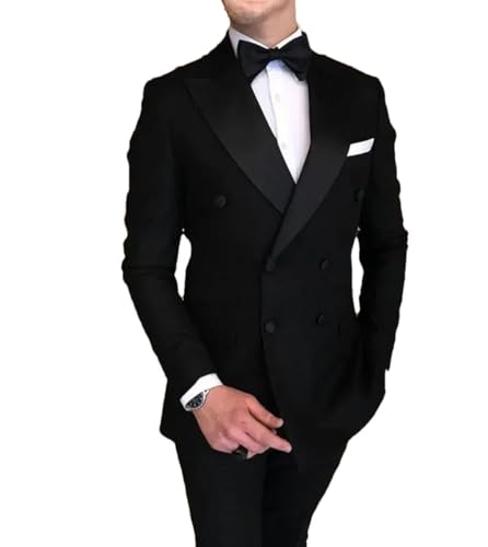 Men Suits Groom Tuxedos for Wedding Suits Two Pieces (Jacket Pants) Man Blazer