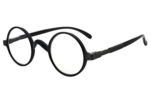 Image of Eyekepper Reading Glasses for Men, Large Round Readers Women Oval