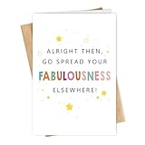 MTDXSJZB Funny Office Leaving Card for Coworker Colleague, Retirement Going Away Goodbye Good Luck Card for Co-worker Friend, Farewell Gift New Job Gift for Him Her