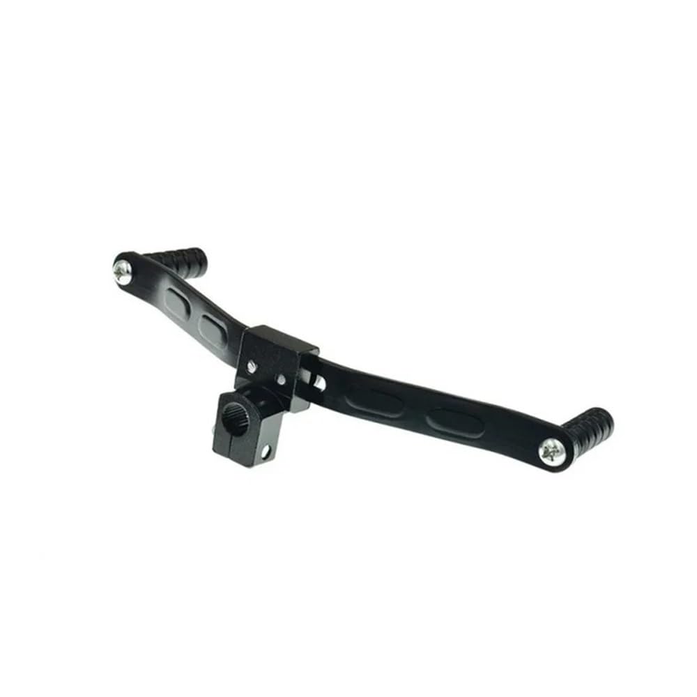 Teknui Black Motorcycle Gear Lever Motorcycle Folding Gear Shifter Shift Lever Gearshift Universal Fit For Atv Dirt Bike Moped Scooter For