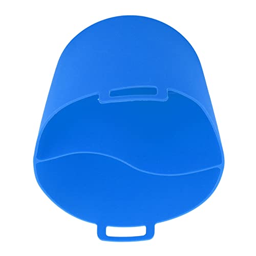 Forro de fogão lento, divisor de panela de silicone resistente ao calor para casa(Azul)