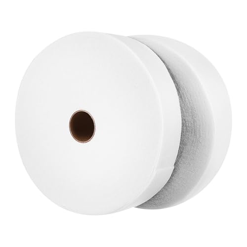 Guata para acolchar tiras de patchwork sin cortar con rollos WRITWAA blancos de 6.4 cm de ancho