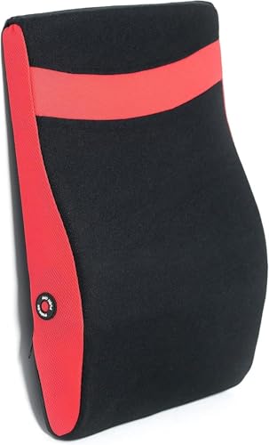 ComfyNex Back Massager Vibrating Lumbar Massage Cushion, Lumbar Supports - Back Massager, Neck Massager - Neck Massage Pillow