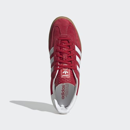 Image of adidas Originals Gazelle Indoor Shoes Men H06261 (Scarlet /Foot), Size 13