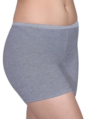 Image of DChica Essentials Women Boyshorts Panties, Bloomers for Women's with Good Hip Coverage & Inner Elastic, Seamless, High Rise Underwear Shorts - (Pack of 1 & 2) Solid Colors