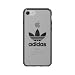 Produktbild adidas Originals Clear Case Handyhülle für Apple iPhone 7/8 - Gunmetal Logo