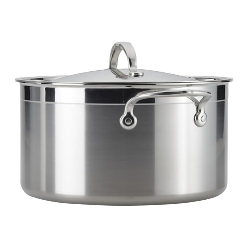 Comparison: Best Hestan Stock Pot 3 Hestan - ProBond Collection - Professional Clad Stainless Steel Stock Pot, Induction Cooktop Compatible, 8 Quart