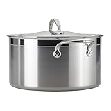 Hestan - ProBond Collection - Professional Clad Stainless Steel Stock Pot, Induction Cooktop Compatible, 8 Quart