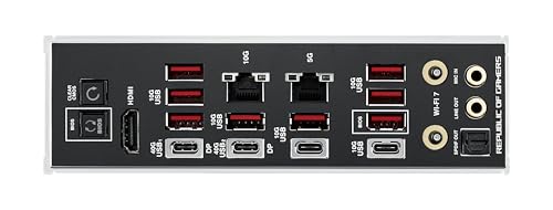 undefined ASUS ROG Crosshair X870E Extreme AMD X870E AM5 E-ATX Gaming Motherboard – 20+2+2 Power Stages, DDR5, PCIe 5.0, 5X M.2, 5G & 10G LAN, Wi-Fi 7, USB4 Type-C, 5” LCD, AI Overclocking & Networking の商品画像 12