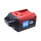 xiixtoo Replacement 4.0Ah 60V Lithium Battery for Toro 60V L108 L324 L135 L216 L405 88620 88625 88640 88660 88675 for Lawn Mowers Snow Blowers Leaf Blowers Trimmers Cordless Tools