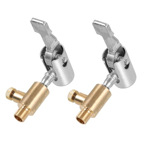 HAPINARY 2pcs Threaded Tire Chuck Adapter for Car Tire Inflator Durable Air Chuck for Efficient Inflation Essential Air Pump Accessory