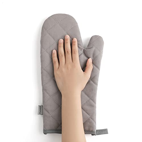 M Miaoyan Oven Mitts And Pot Holders 4 Pcs Set,High Heat Resistant 500 Degree Extra Thicken Long Kitchen Cotton Oven Glove For Cooking thumb #4
