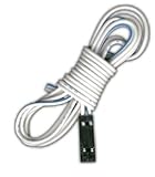 Genie plug and wire for safety sensors