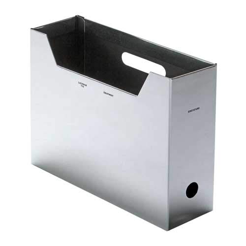 Amazon | ラコニック ファイルボックス A4 シルバー LSK14-75SV