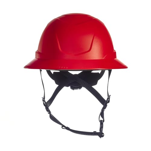 Casque MSA V-Gard H2 rouge pour la sécurité des chantiers de construction - 3