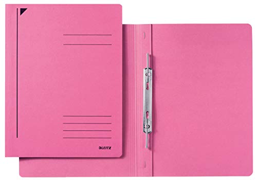 Preisvergleich Produktbild Esselte Leitz Spiralhefter, A4, kfm. Heftung, Pendarec-Karton, pink