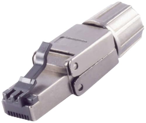 Connecteur RJ-45 sans outil Quick STP Cat. 6A noir 10121220 pour câble réseau blindé