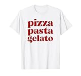 PIZZA PASTA GELATO X Pizza Nudeln Eis Liebhaber