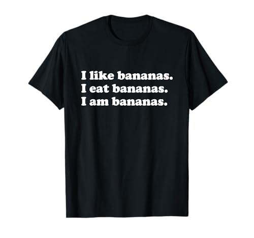 Bananen oder Bananenliebhaber Männer Frauen Mädchen Jungen T-Shirt