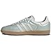 Adidas Samba OG Womens Sneaker (Green Metallic Silver, 7.5, IG1965)